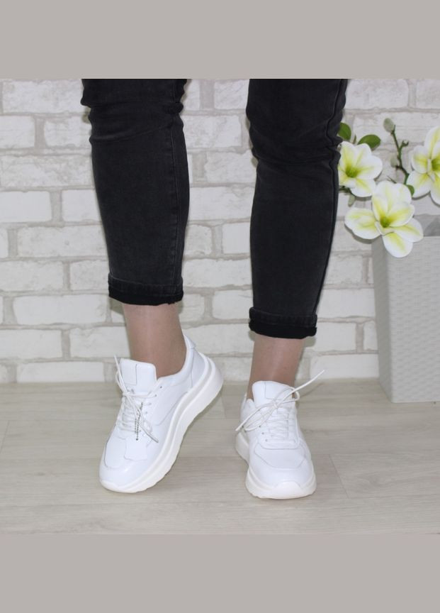 Женские кроссовки Fashion белые (318553443)