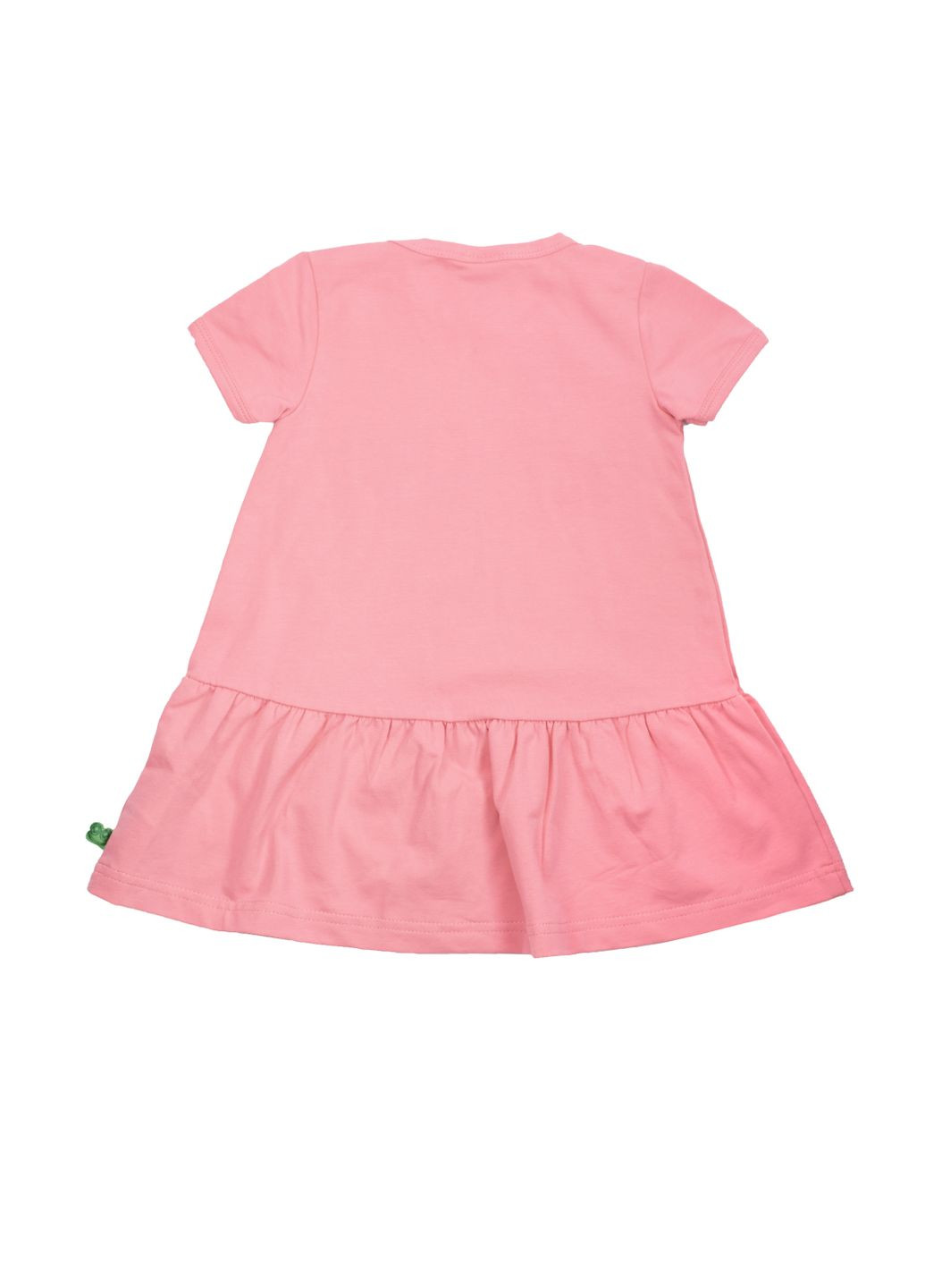 Розовое платье детское, хлопковое Green Cotton (315033804)