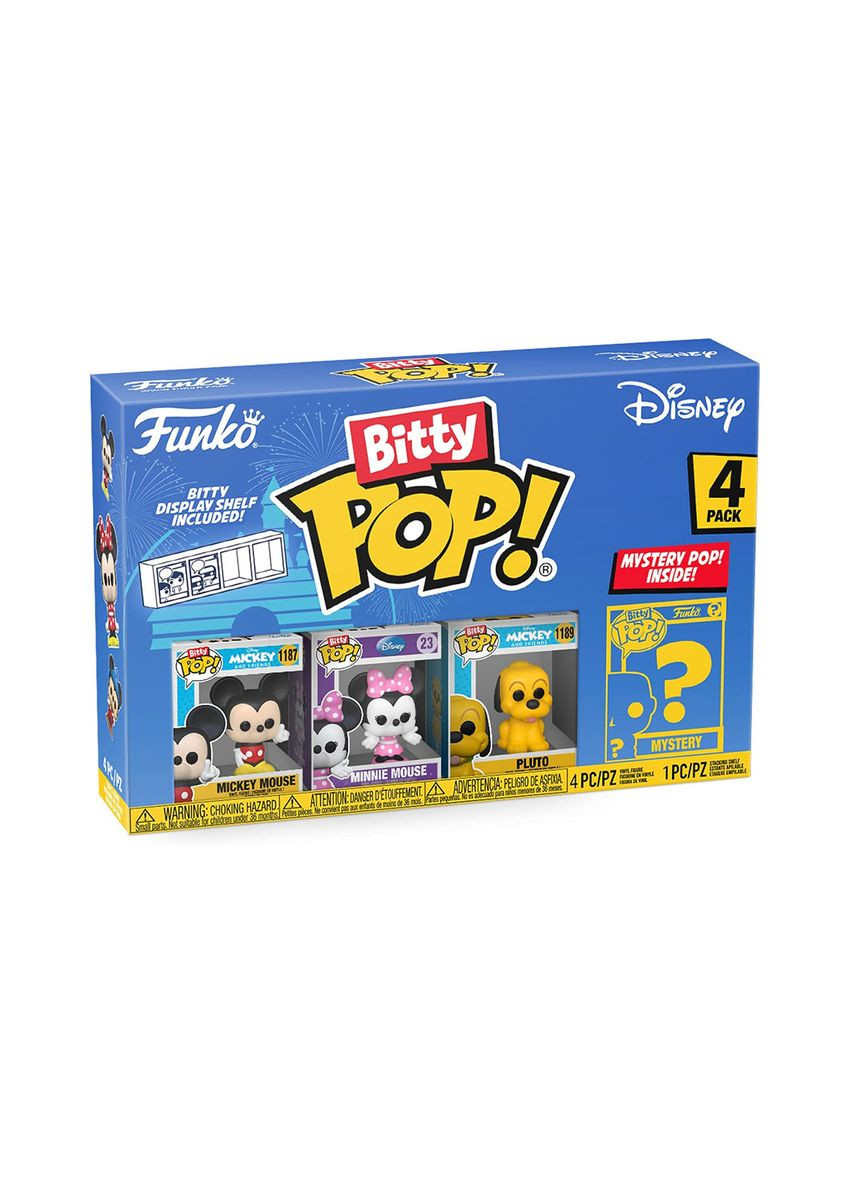 Набор фигурок Bitty Pop! серии Дисней (4 фигурки асс.) Funko (342752725)