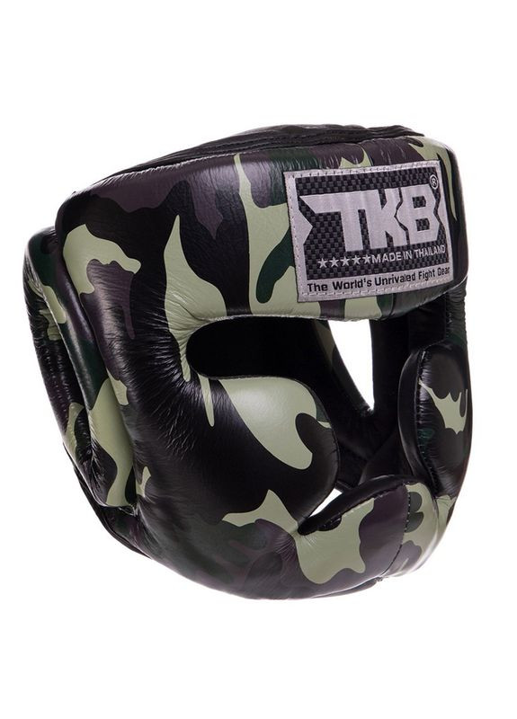 Шолом боксерський з повним захистом Empower Camouflage TKHGEM-03 Камуфляж зелений, (37551049) Top King Boxing (324431963)