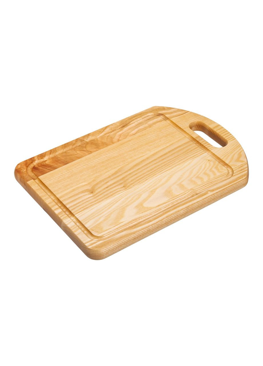 Обробна дерев'яна дошка прямокутна 35×25 см ясен C16W250350 Jooki (358706271)