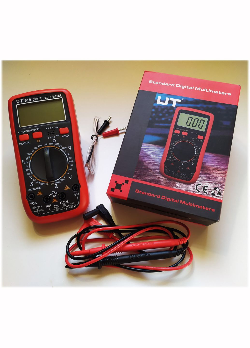 Мультиметр цифровой многофункциональный VC61A Digital (305835739)