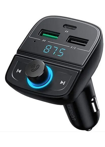 Адаптер FM модулятор CD229 Bluetooth Car Charger (80910) Ugreen (294092875)