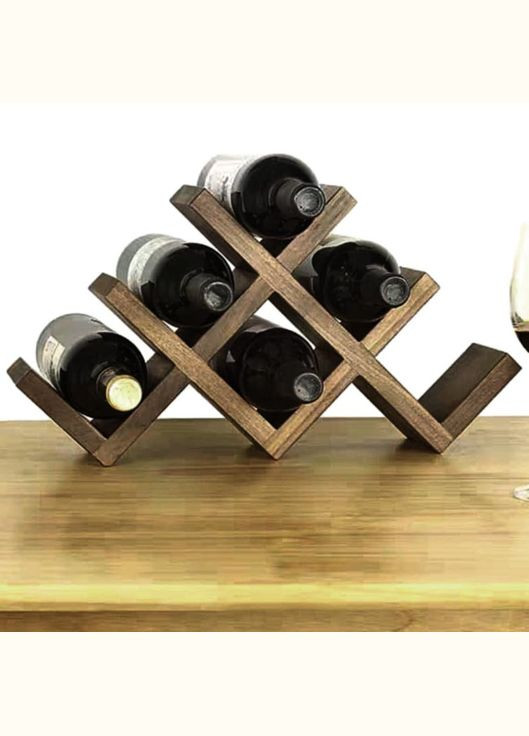 Настольная винная полка Буфада сепия (ВПС-017508) No Brand (327848696)