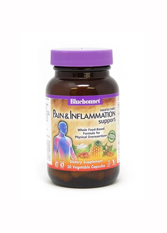 Естественная добавка Bluebonnet Targeted Choice Pain and Inflammation Support, 30 вегакапсул Bluebonnet Nutrition (324419928)