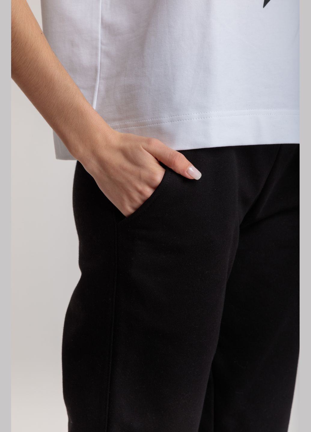 Черные спортивные, повседневный, кэжуал демисезонные джоггеры брюки Amelon Clothing