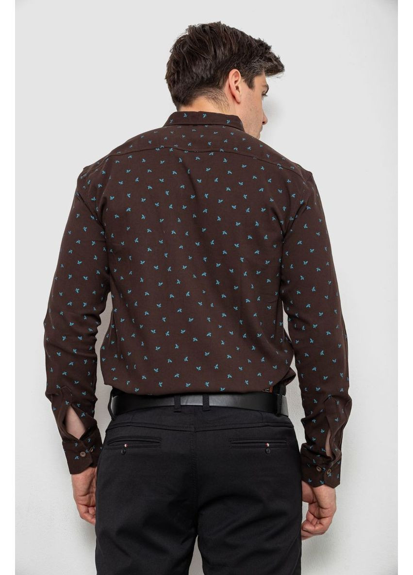 Коричневая рубашка Ager