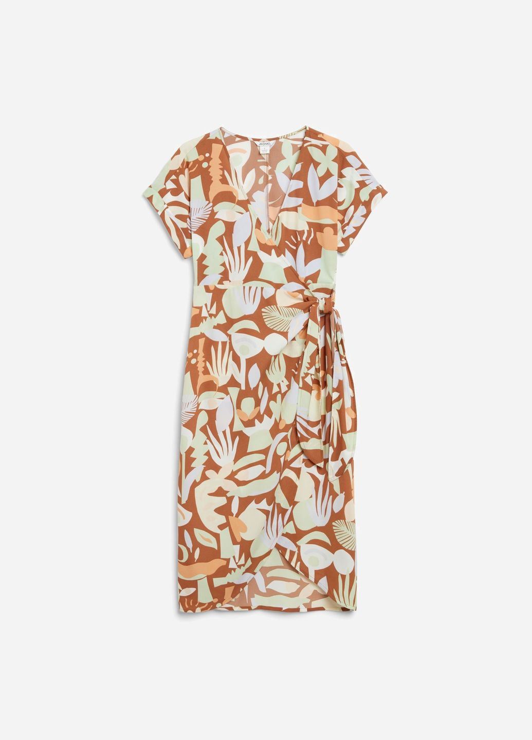 Комбінована повсякденний плаття, сукня Monki з абстрактним візерунком