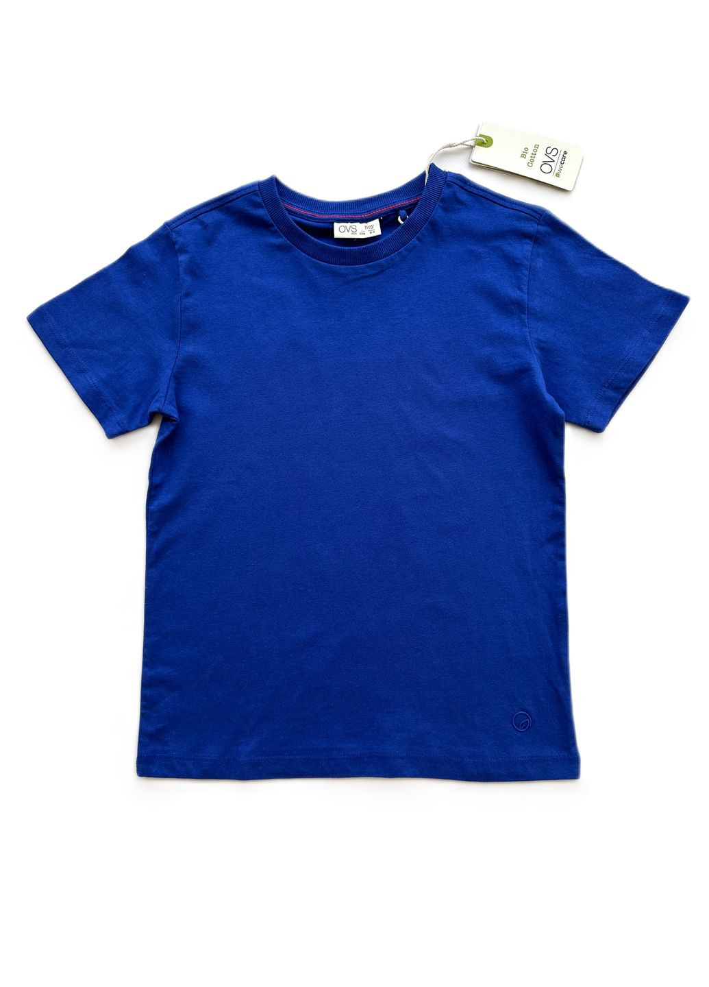 Синя літня комплект (2шт) футболки для хлопця синя + сіра з написами 2000-40/2000-41 (134 см) OVS