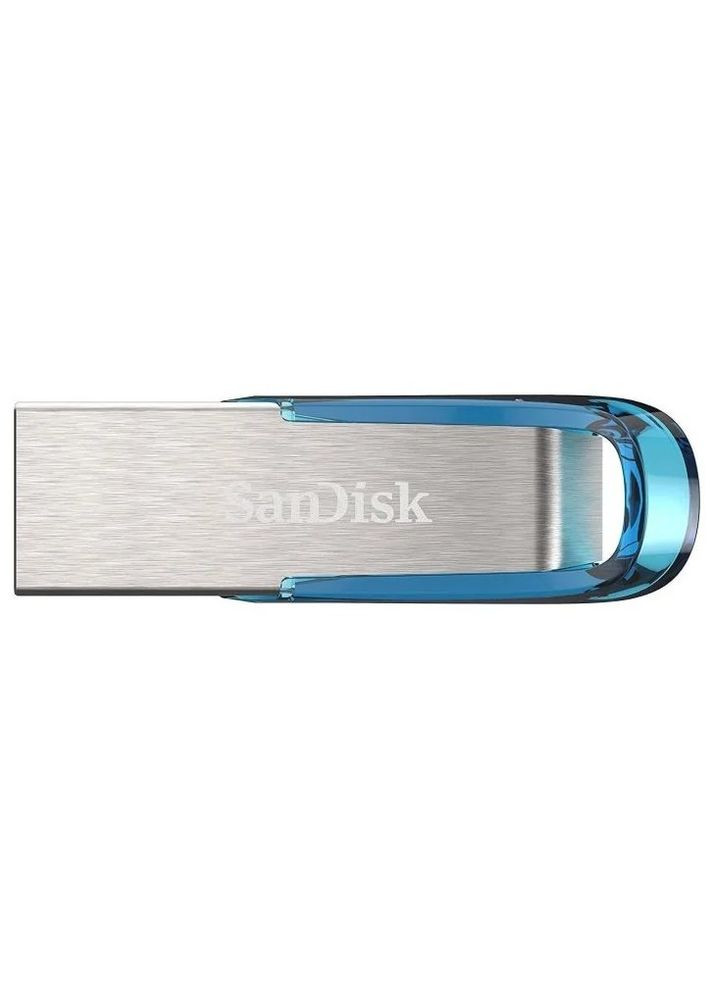 Флешка металлическая USB 3.0 Ultra Flair 128Gb синяя SanDisk (293346069)