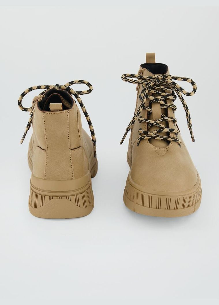 Светло-коричневые ботинки,светло-коричневый, Kiabi