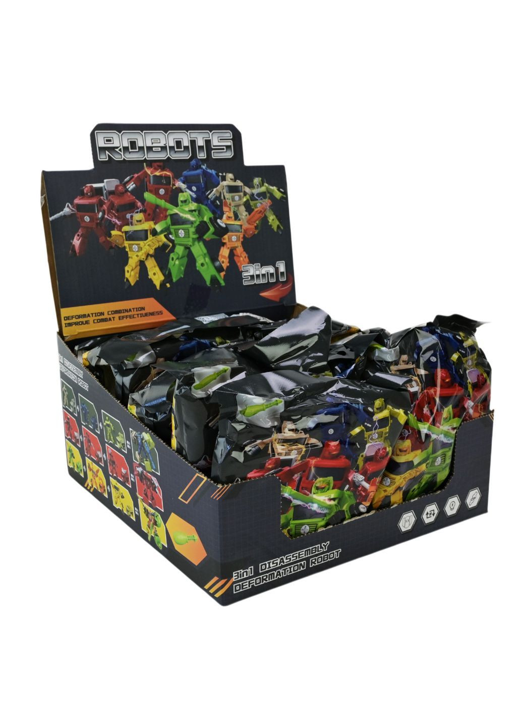 Набір конструктора з викруткою-трансформером, 12 шт у коробці, в асортименті - No Brand 1625 (371925720)