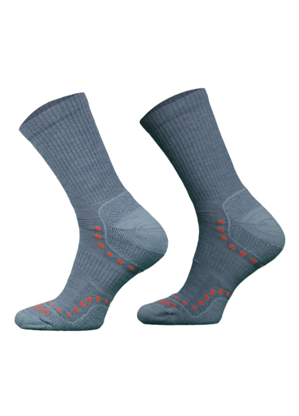 Трекінгові шкарпетки ALPACA MERINO WOOL LIGHT HIKER grey - STAL-05 Comodo (358497612)