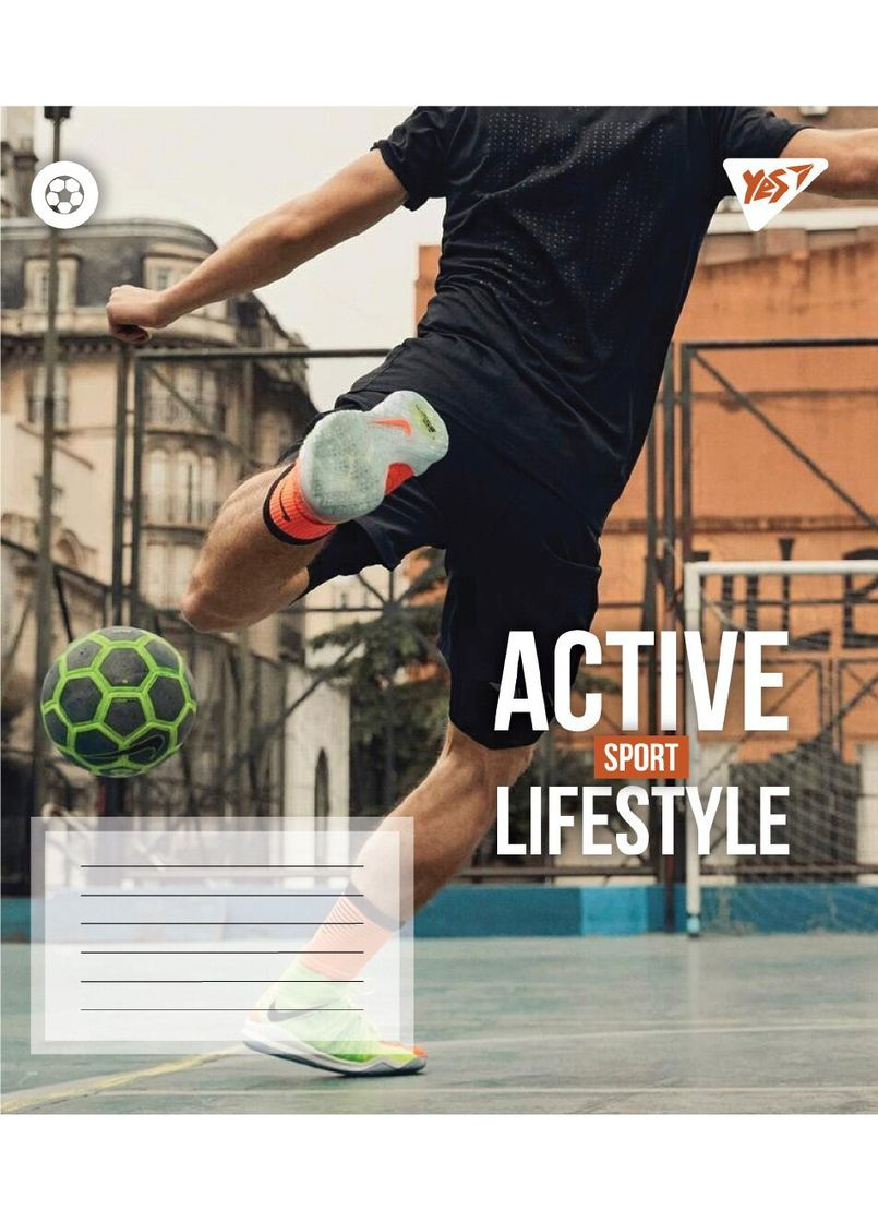 Зошит учнівський Active lifestyle 767712 48 арк. Різнокольоровий shop (4823092293107) Yes (345715999)