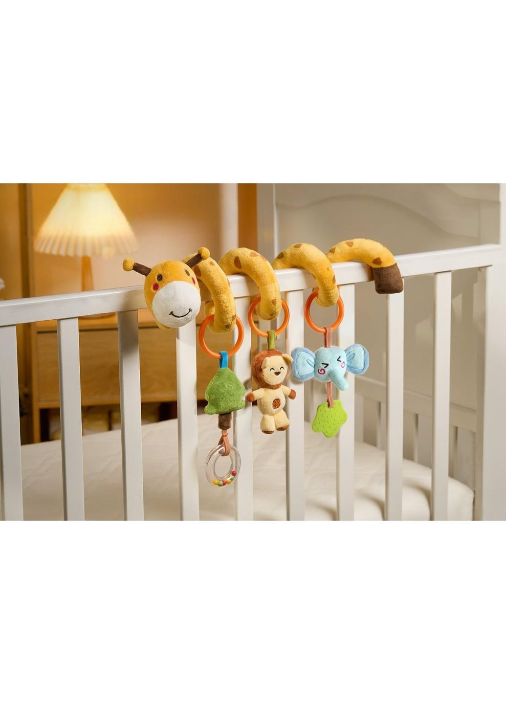 Детская развивающая дуга Сафари Универсальная для коляски автокресла кроватки Разноцветный 7747 Tumama (348780921)