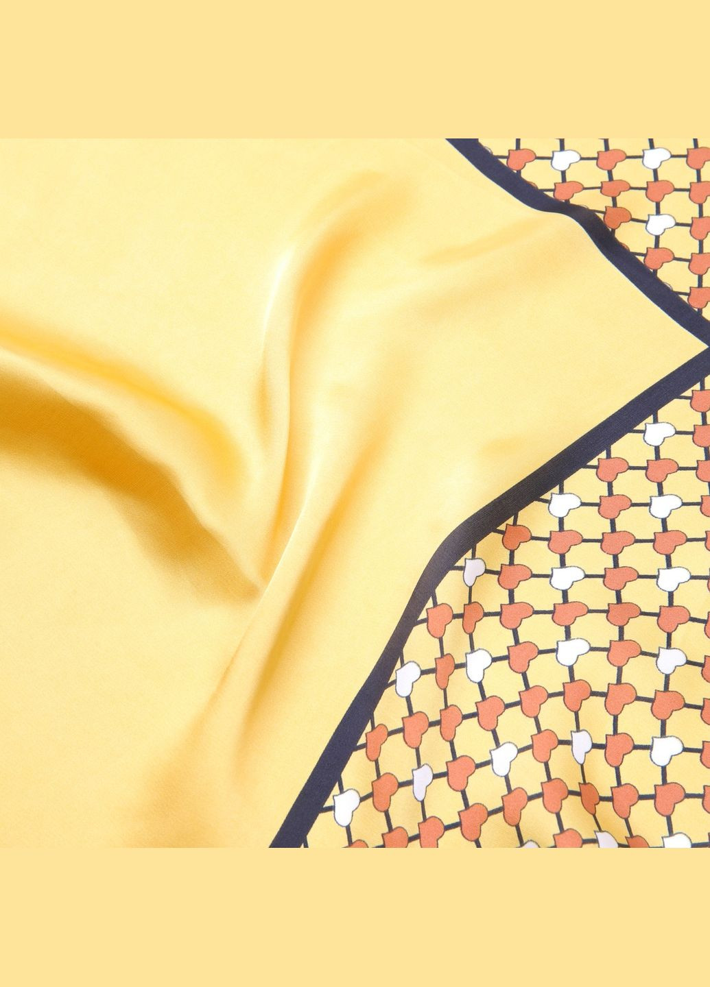 Хустка жіноча з принтом атлас різнокольорова ЕЛЕОНОРА LuckyLOOK 826-007 (341136027)