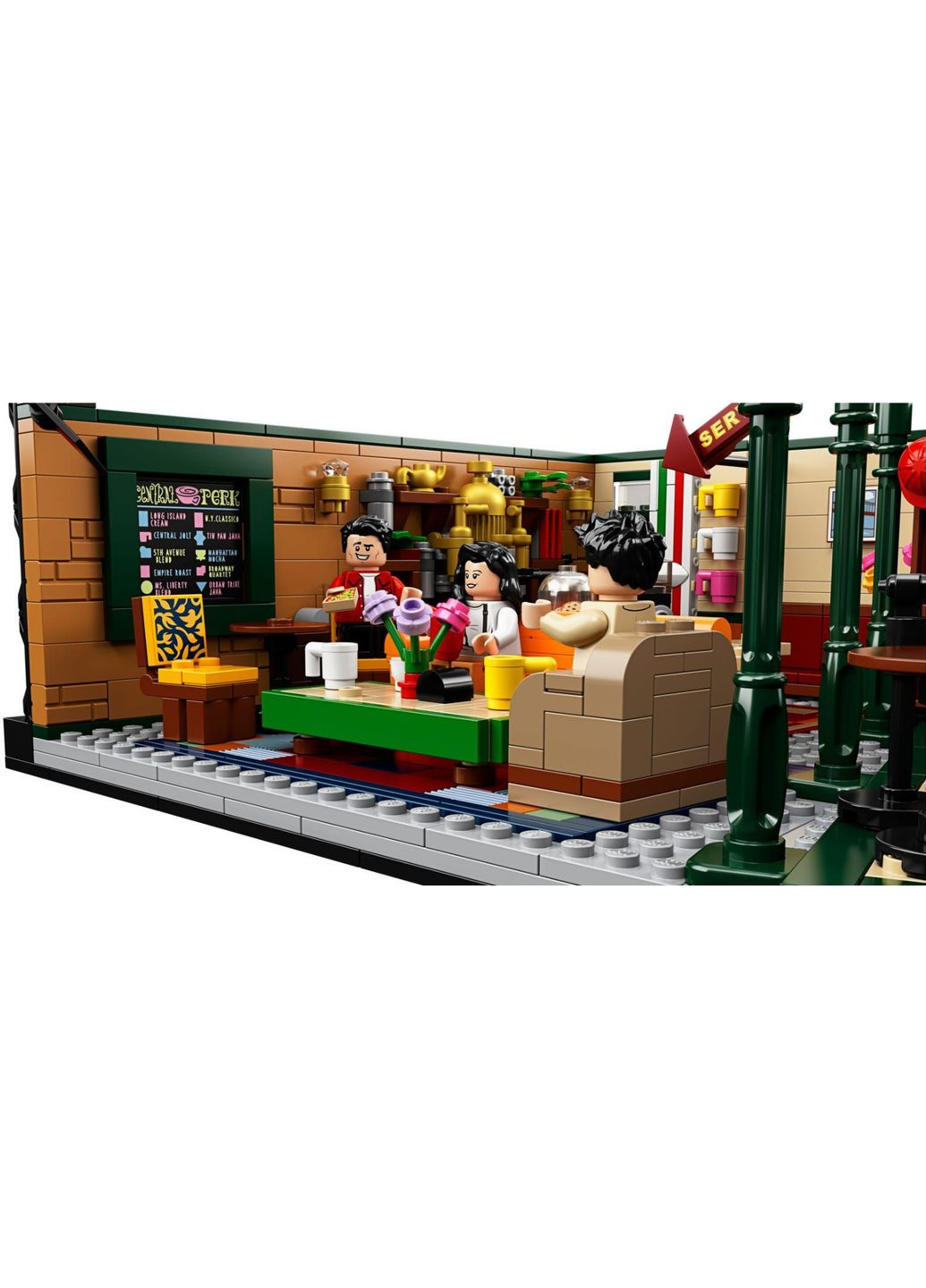 Конструктор Ideas Friends Центральная кофейня Central Perk 1070 деталей (21319) Lego (293061580)
