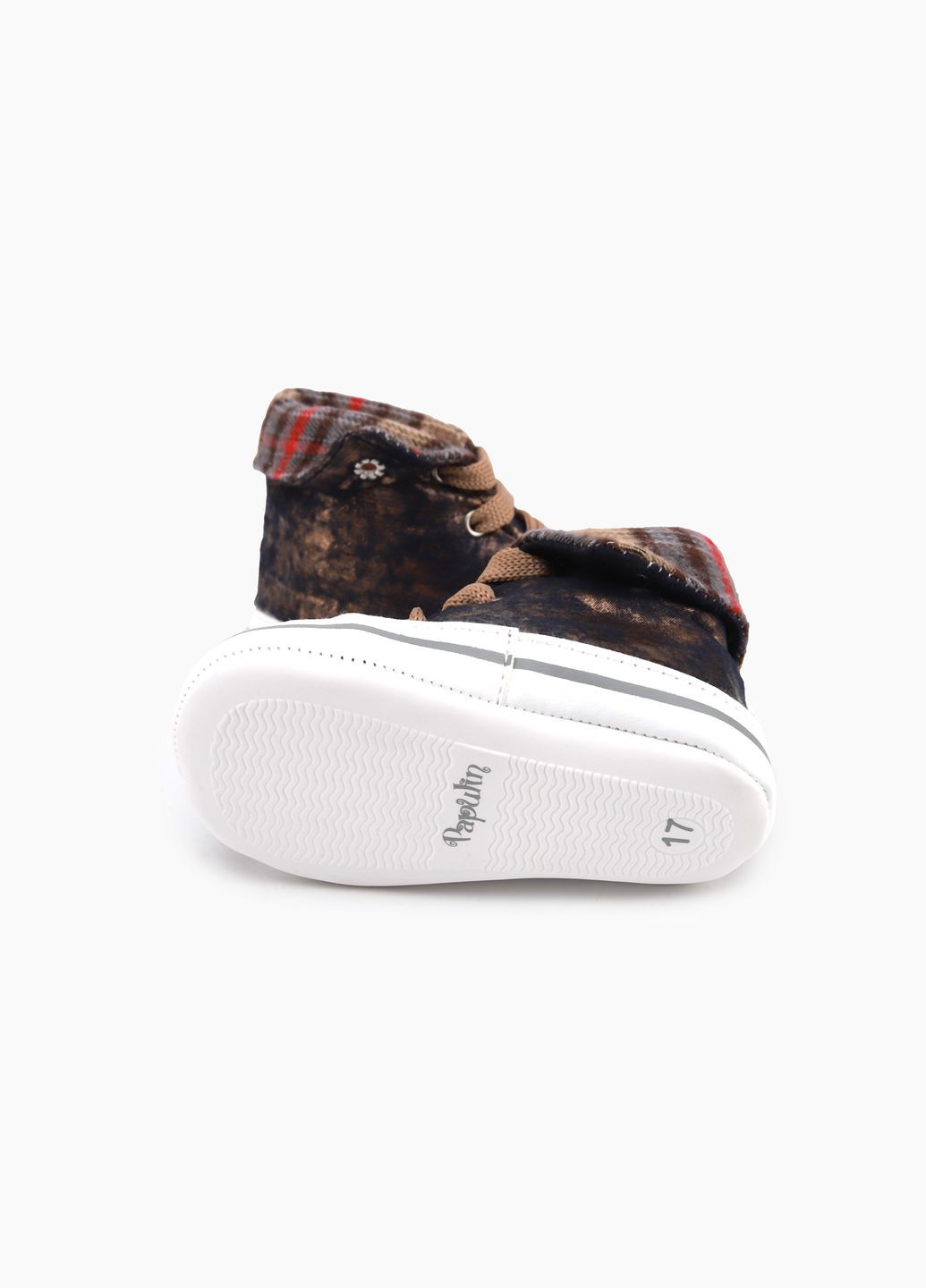 Синие пинетки для новорожденных m4309 синий Papulin