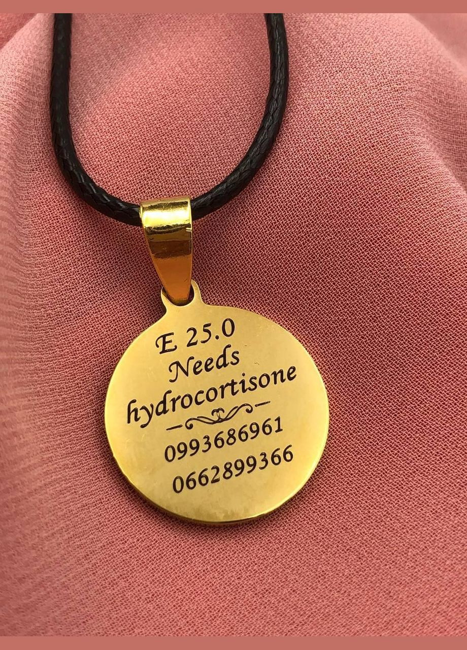 Кулон коло з лазерним гравіюванням Konik (338379409)