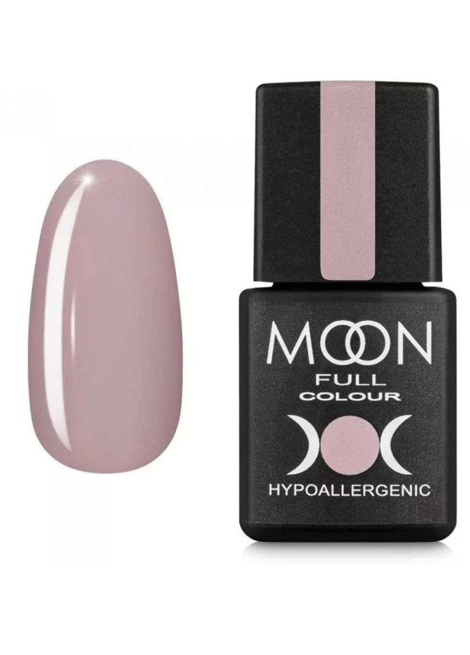 Гель-лак FULL color Gel polish №103 блідий пурпурно-рожевий 8 мл Moon (322895101)