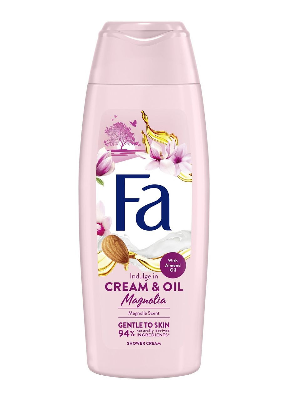 Гель Крем для душа Женский indulge Cream&Oil Magnolia Scent Almond Oil Shower Cream Фа экстракт миндального масла 400мл Fa (340461878)