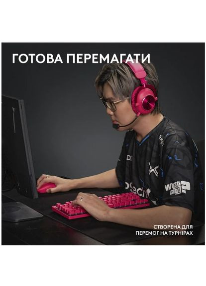 Миша G PRO X SUPERLIGHT 2 LIGHTSPEED Gaming, Magenta (910-006797) Logitech (296808255)