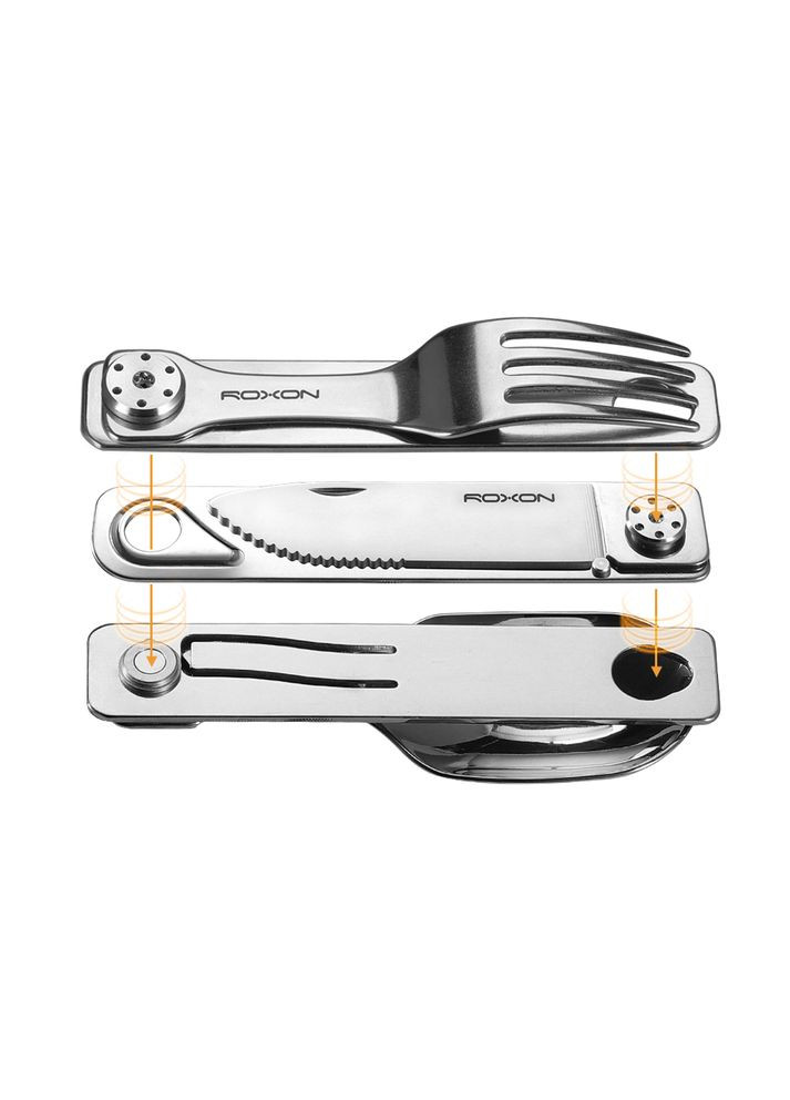 Набор столовый C1S 3-in-1 Steel Roxon (315881696)