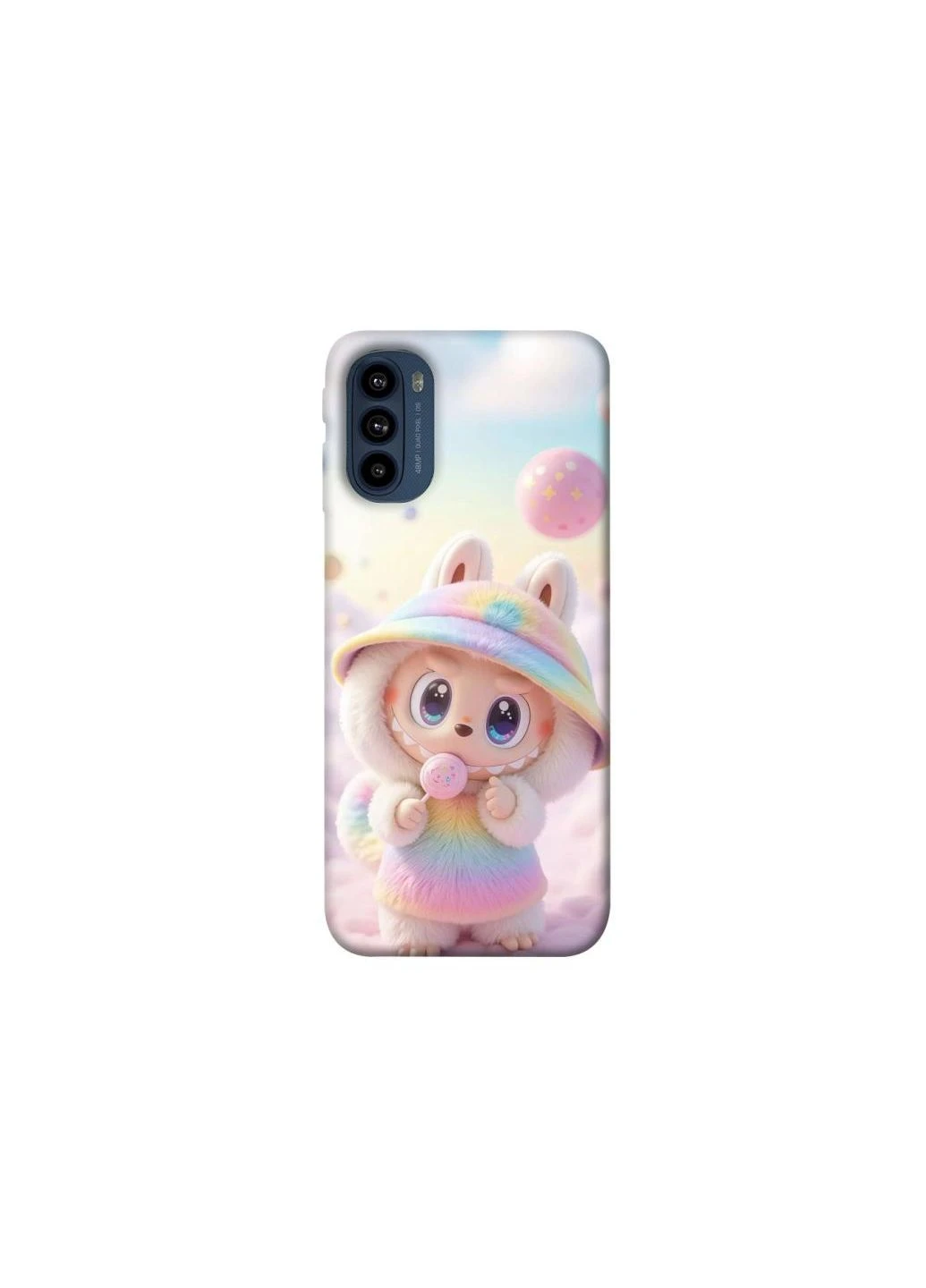 Чехол на Motorola Moto G41 Candy Labubu Frontalka (354676599)