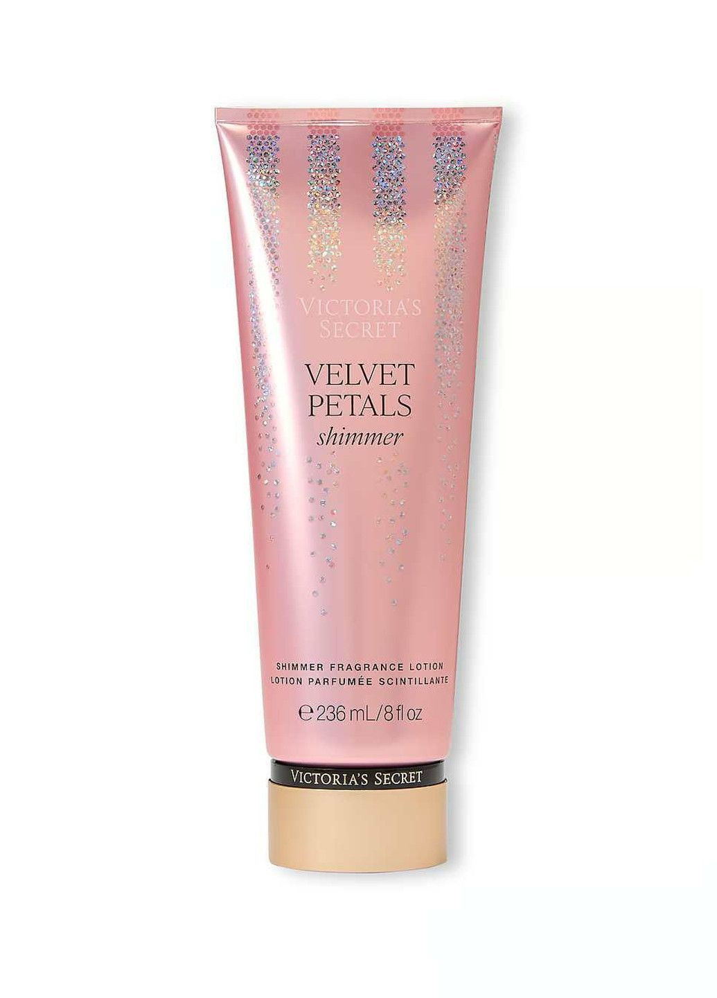 Velvet Petals Shimmer парфумований лосьйон для тіла з шимером 236мл Victoria's Secret (364658824)