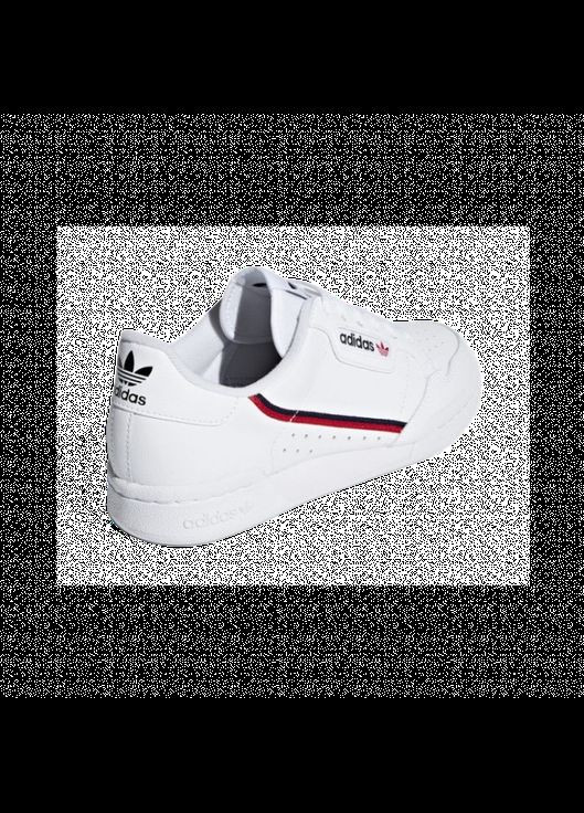 Білі всесезонні кросівки continental 80 j adidas