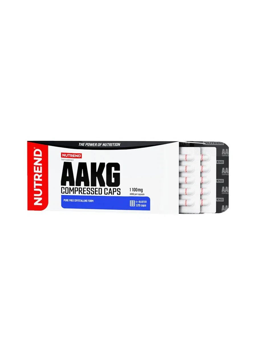 Амінокислота AAKG Compressed Caps 120 капсул Nutrend (361116173)