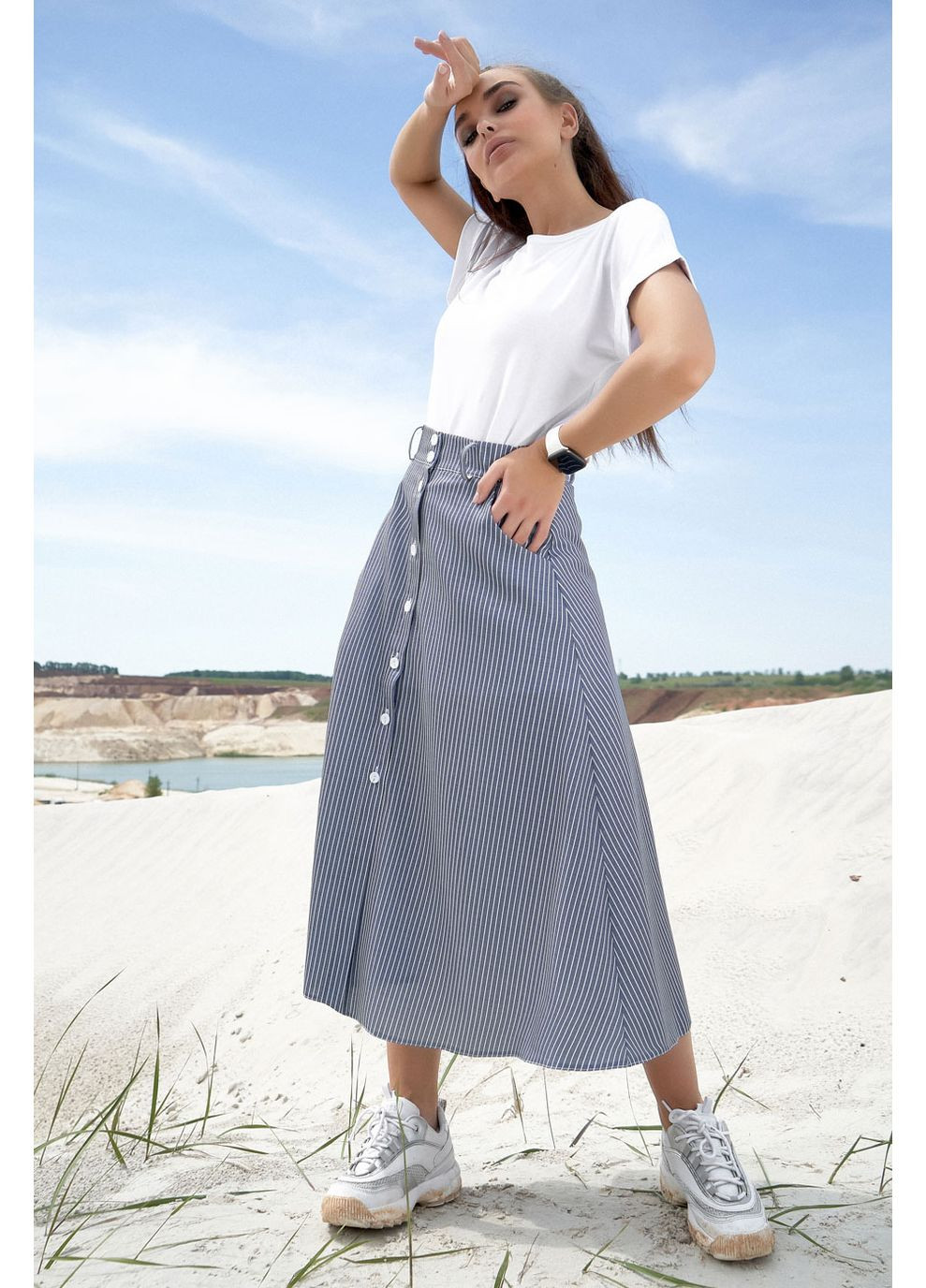 Синяя юбка 1343.4171 Seventeen