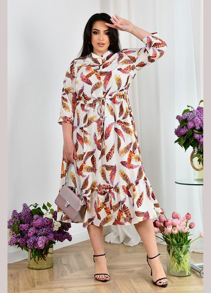 Молочна повсякденний, коктейльна сукня Zemal