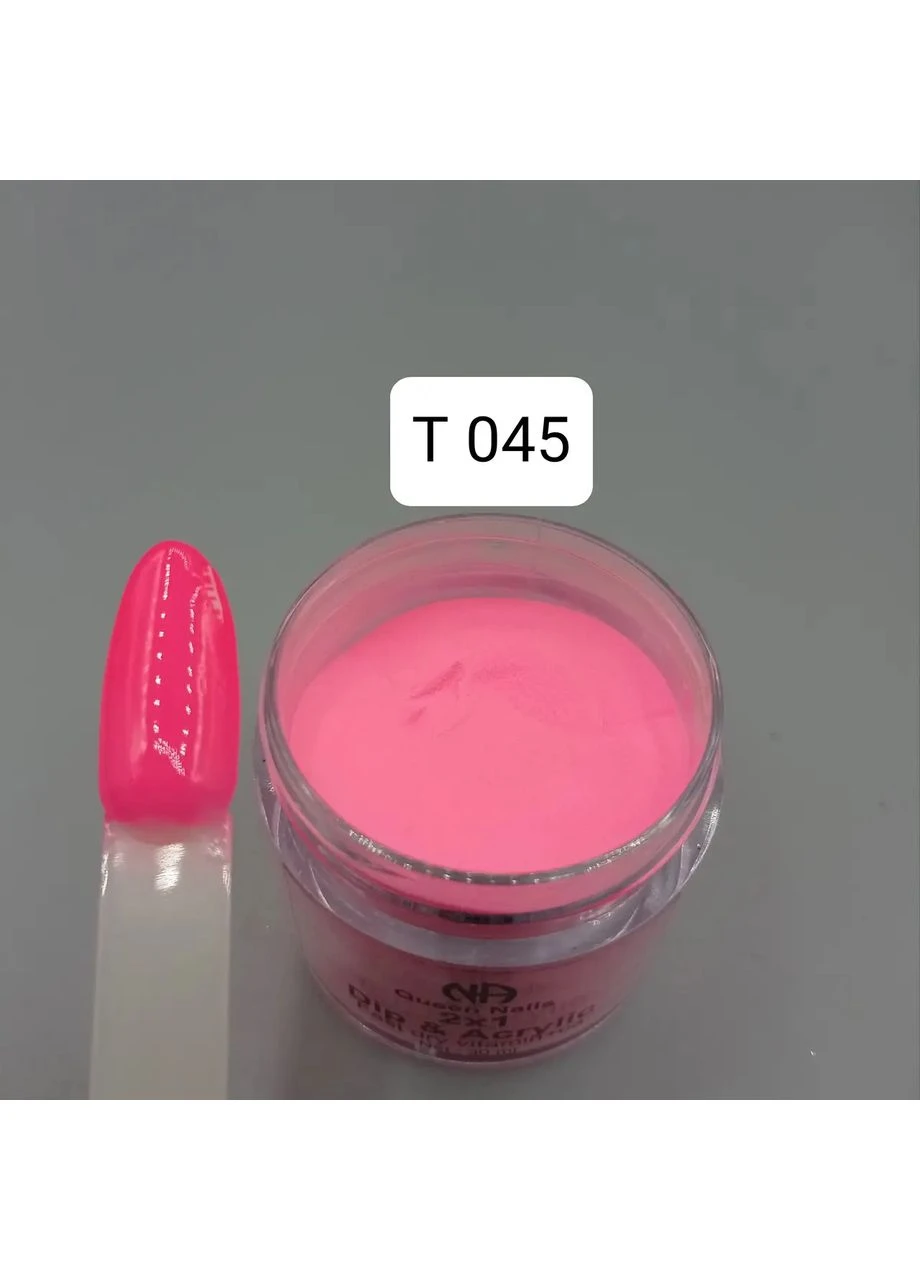 Акрилова пудра 2×1 dip & acrylic Nails Т 045, 10 г Queen (392941906)