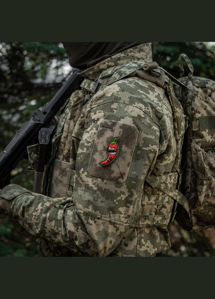 Нашивка Перчик 3D мастер сержант (PVC) M-TAC (315047225)