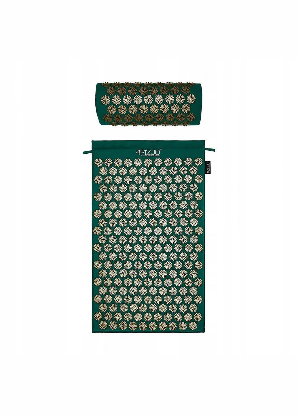 Коврик акупунктурный с валиком Classic Mat Аппликатор Кузнецова Navy Green/Gold (P-5907739313300) 4FIZJO (301733408)