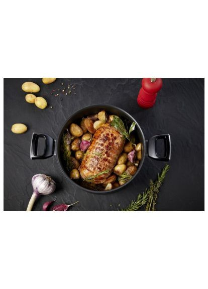 Кастрюля Unlimited 5,3 л Black (G2554672) Tefal Unlimited 5, 3 л Black (366490708)