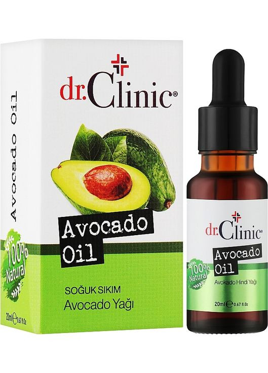 Олія авокадо Avocado Oil 20ml (1114130-34787040) dr.Clinic (368619946)