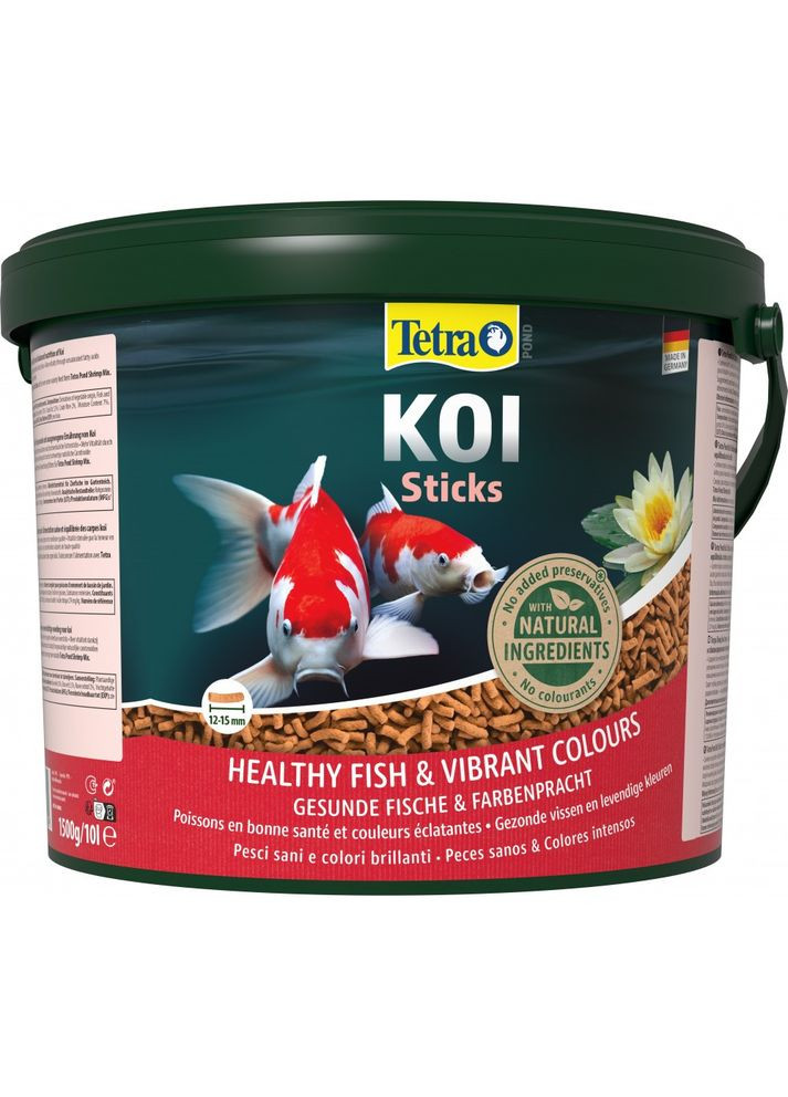 Корм Pond KOI Sticks для риб коропів кої, 10 л (гранули) Tetra (365287968)