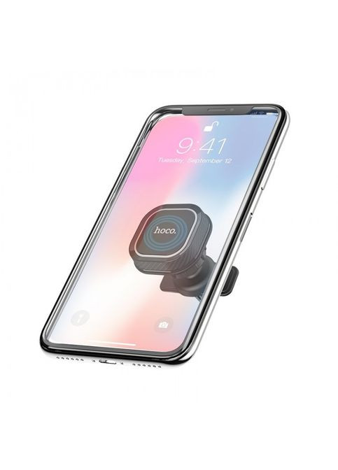 Автомобільний тримач для телефона CA52 Intelligent на дефлектор Hoco (323486098)