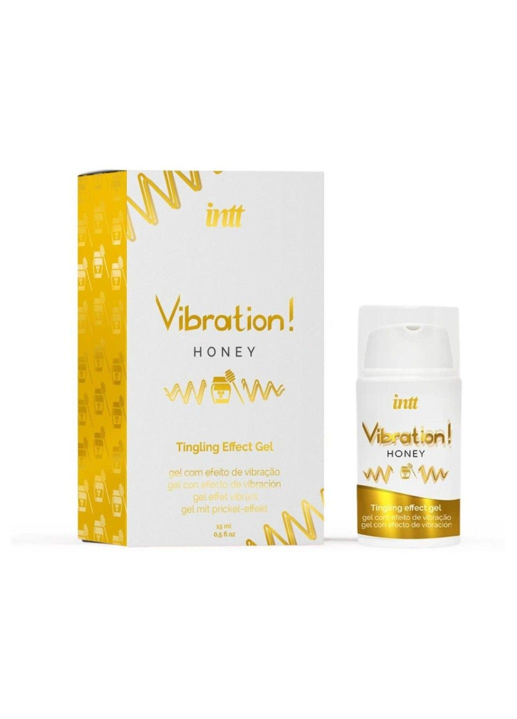Рідкий вібратор Vibration Honey 15 мл Intt (348517943)