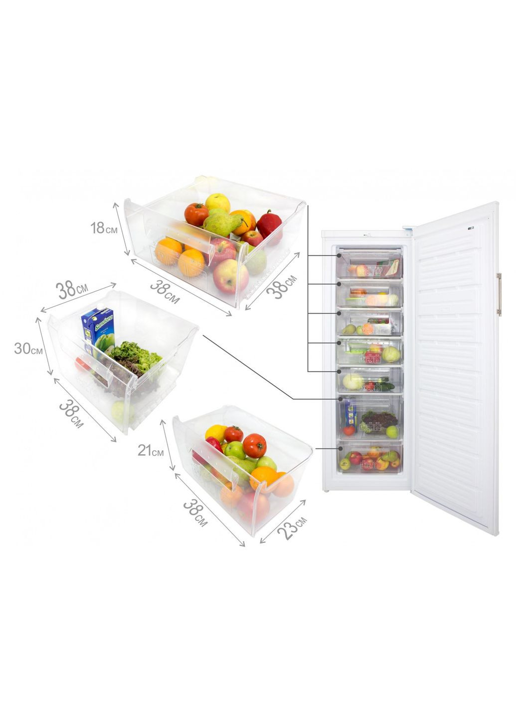 Морозильная камера FSN 1719 E PRIME TECHNICS (314930468)