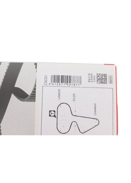 Ремень 9,5х136х1295 зубч. ГРМ ВАЗ 2112 в упаковке (пр-во) 5539 Gates (366131490)