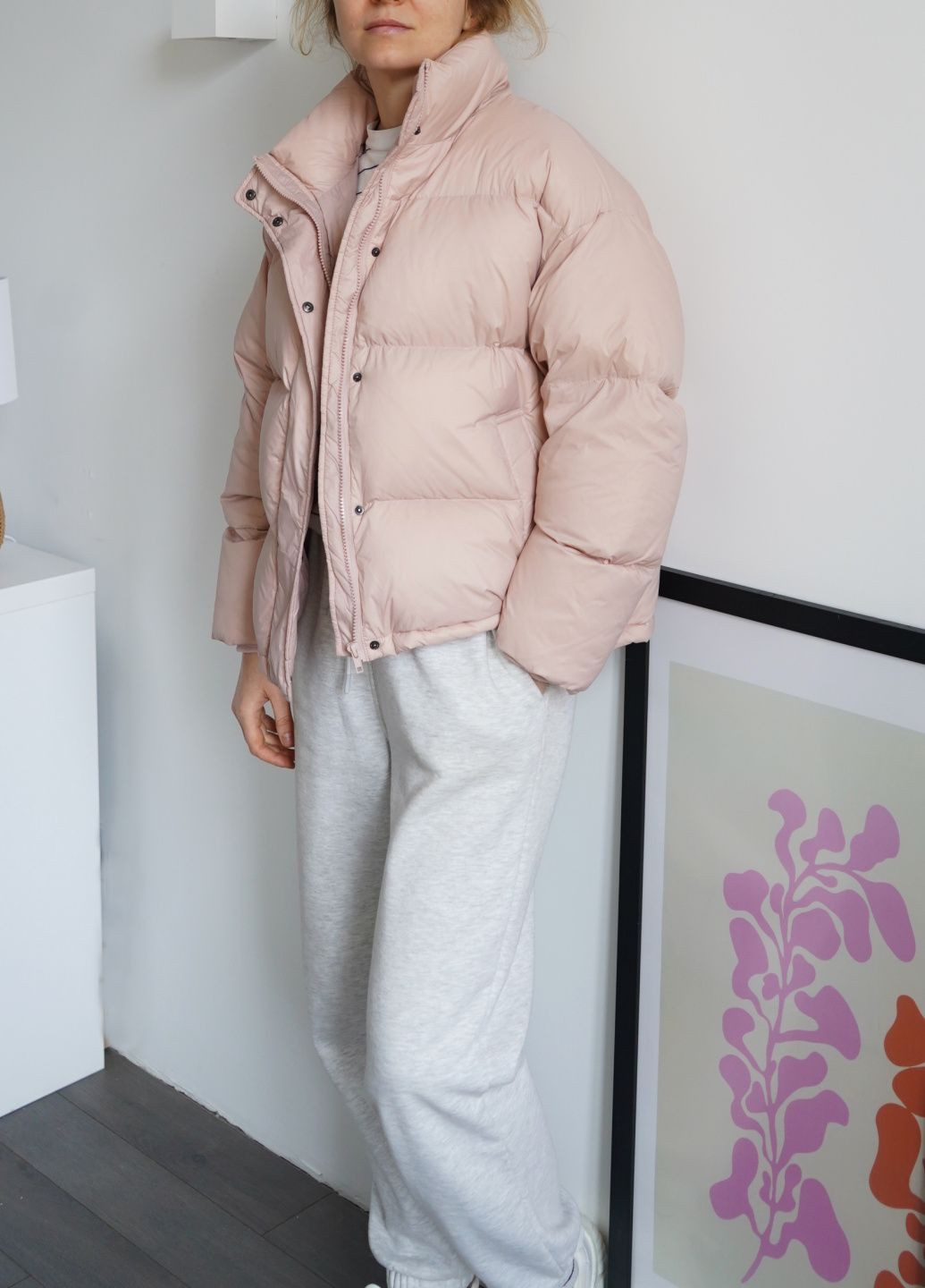 Сірий Пуховик One