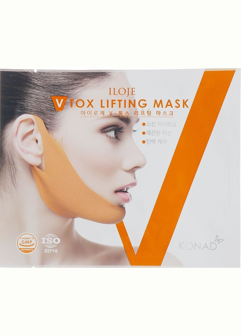 Корректирующая лифтинг-маска от второго подбородка - Iloge V Tox Lifting Mask 9g (2-1025842) Konad (369791494)