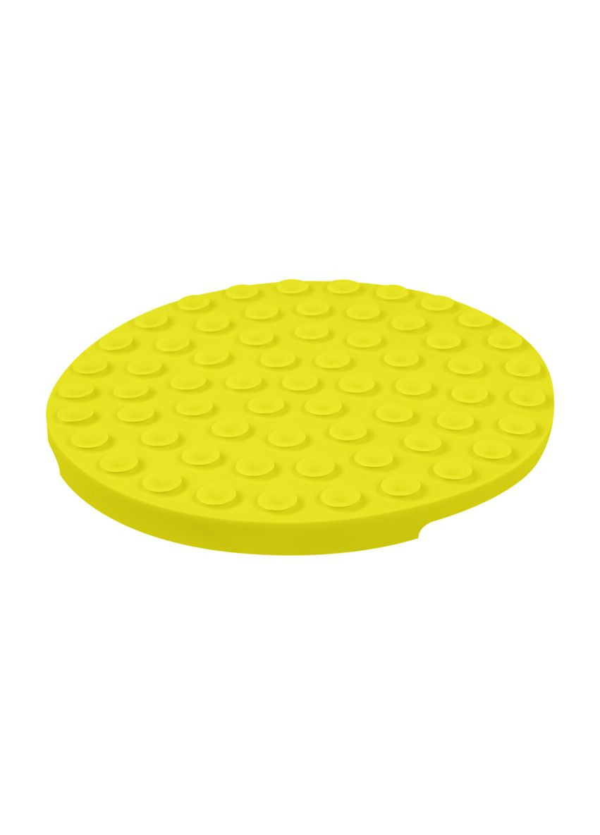 Килимок для злизування і повільного харчування Silicone, 211х211х30 мм, жовтий WAUDOG (323205400)