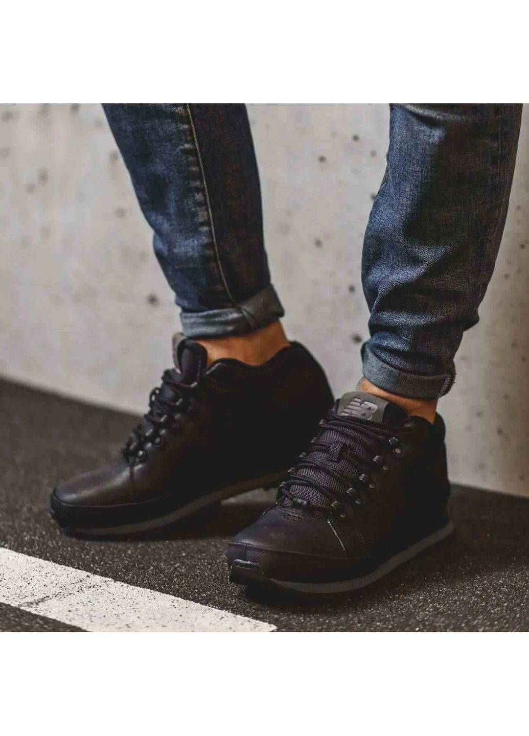 Чорні кросівки чоловічі h754llk black h754llk New Balance