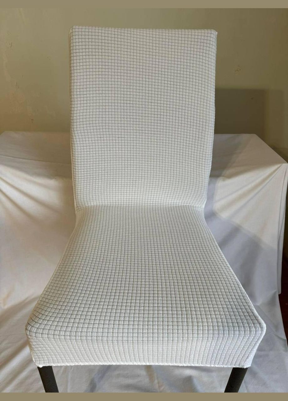 Натяжные чехлы для стульев велюр (П4Кau-chohol-002-01) No Brand (306633374)