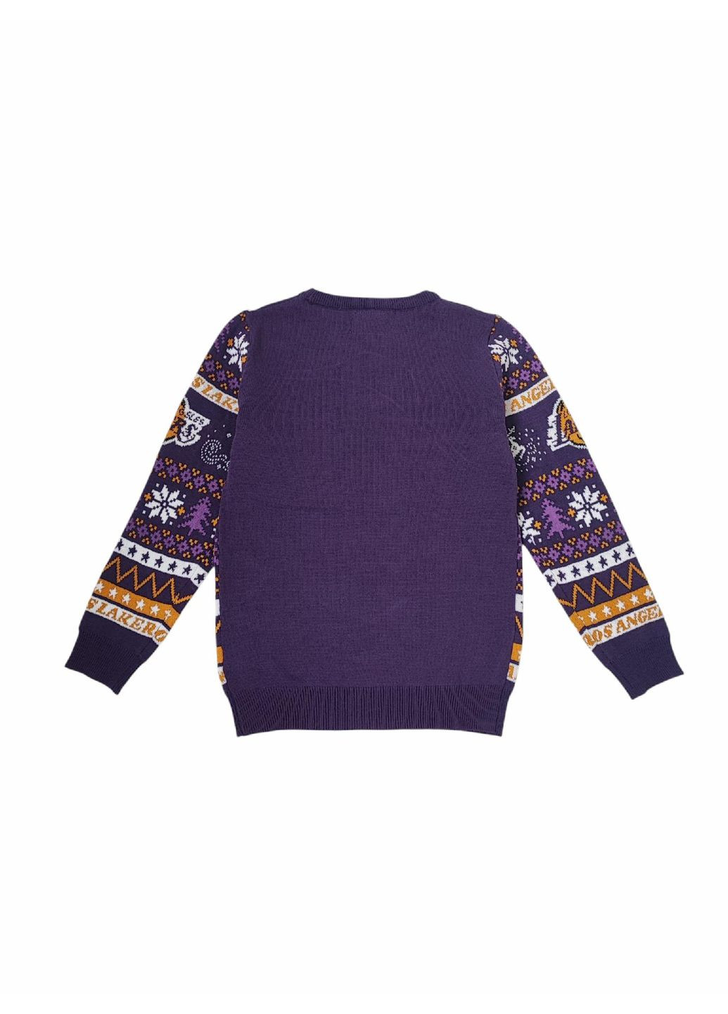 Фіолетовий зимовий дитячий новорічний джемпер для хлопчика фіолетовий (25101073) джемпер Primark