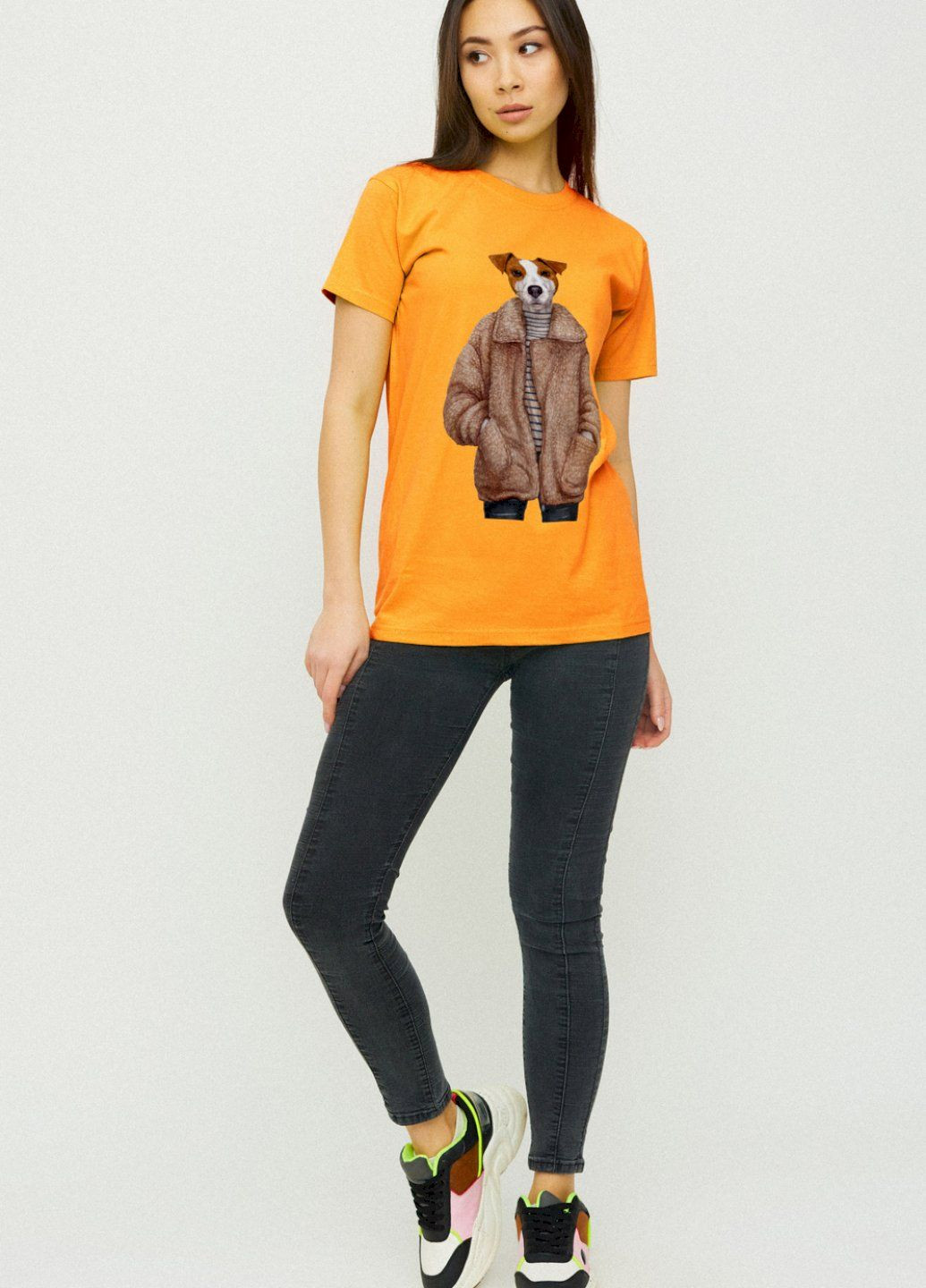 Футболка Boyfriend / дышащий принт / YAPPI - (325222045)